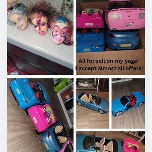 TONS OF BARBIE STUFF FOR SELL ON MY PAGE